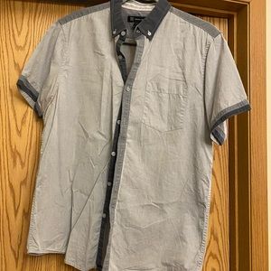 INC International Concepts Mens short sleeve button up